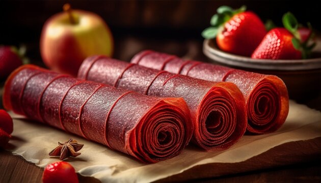 Fruchtleder als Snack-Geschenk