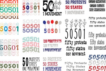 50501 illustration, 50501 vector, 50501 SVG PNG Bundle, 50501 t-shirt design, 50 Protests 50 States 1 Movement svg png, political shirt design, resist fascism svg 