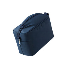 Naklejka premium navy blue insulated baby bottle bag