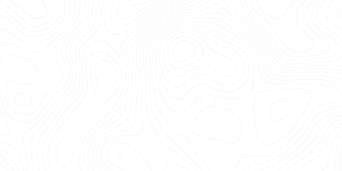 abstract topographic wave line black, white line map texture Topography wave line grid map. white wave line geography landscape Topo contour map on white background