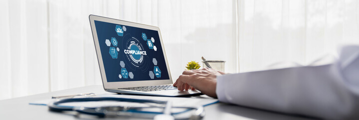 Compliance system for brisk online corporate business to meet quality standard