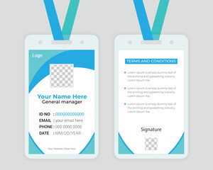 Modern  ID Card Template