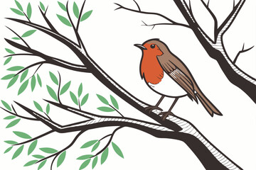 bird on a branch