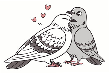 two birds on a branch