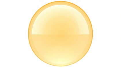 Golden sphere abstract art digital creation minimalist design close-up view modern concept