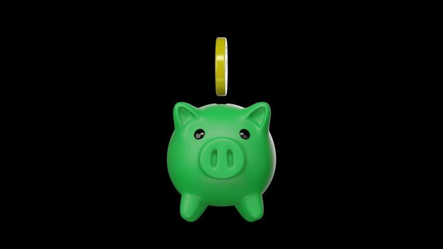 3d finance icon, Business and financial concept