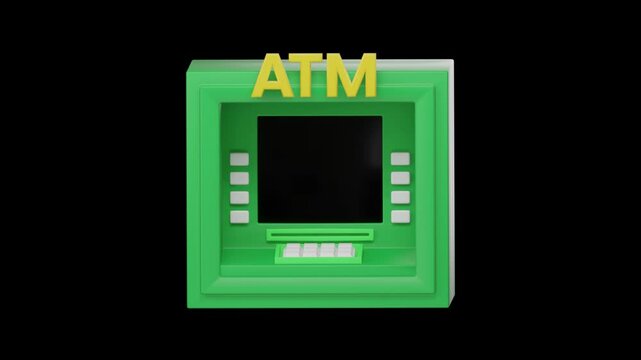 3d finance icon, Business and financial concept