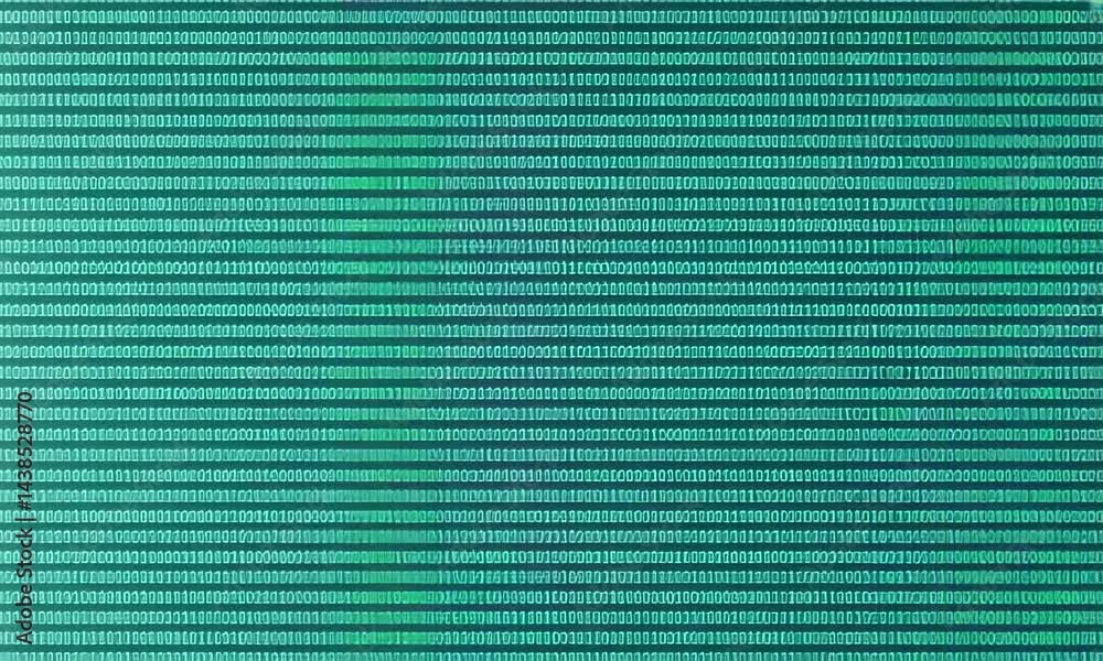 Wall mural unique design abstract digital animation pixel noise glitch error video damage