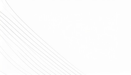 Abstract white background design with flowing lines digital art minimalist environment artistic viewpoint