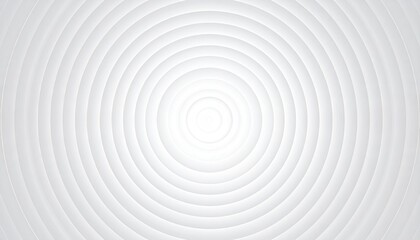 Dynamic ripple patterns in white space abstract art digital design minimalist environment close-up perspective