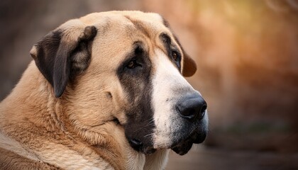 huge kangal dog closeup
