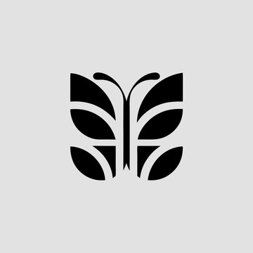 Batterfly Silhouette vector Illustration design ai generate
