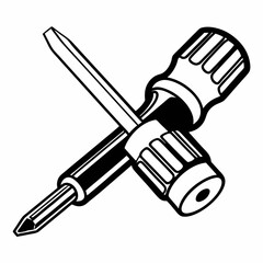 vector illustration of a screwdriver