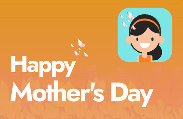 Celebrate mothers day template