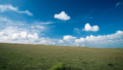 Obraz premium beautiful blue sky and clear