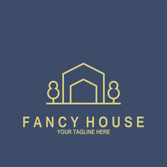 Comfort House Architect Logo Branding Simple Abstract Sign Symbol Business Property and Residential