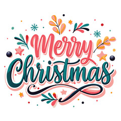 Obraz premium Festive Merry Christmas Design (10)