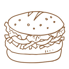 cute line illustration