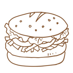 cute line illustration