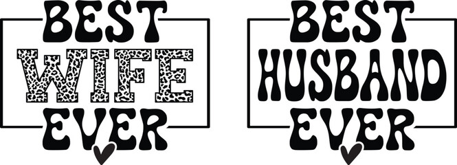 Husband & Wife Svg PNG Bundle, Wifey & Hubby Svg PNG Bundle, Husband Wife t-shirt design, Wifey Hubby t-shirt design, est 2025 SVG png, retro svg png Bundle, couple svg Bundle, vector, illustration