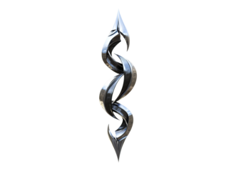 Twisted spiral arrow