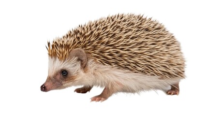 Fototapeta premium hedgehog isolated on white background
