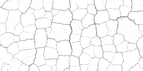 Design a high-resolution grunge texture featuring a distressed white background with visible dust, scratches, and subtle cracked wall effects. The texture should have an aged, worn-out look.