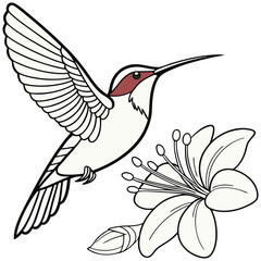 Hand Drawn Doodle Style Animals, Birds, and Fish Vectors
