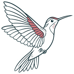 Hand Drawn Doodle Style Animals, Birds, and Fish Vectors