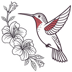 Hand Drawn Doodle Style Animals, Birds, and Fish Vectors