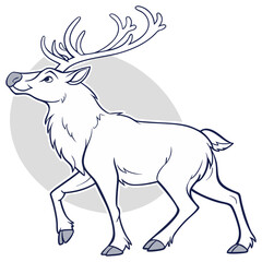 Hand Drawn Doodle Style Animals, Birds, and Fish Vectors