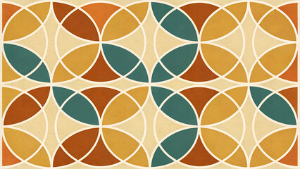 minimalistic circle overlap background texture	

