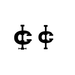 Initial Capitals Logo: A symmetrical pair of abstract initial capital logos, representing a blend of modernity and artistic minimalism. The clean.