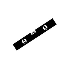 Level Gauge: A precise level gauge, rendered in monochrome, exemplifies the tools used in construction, with a keen focus on accuracy and alignment for building projects.