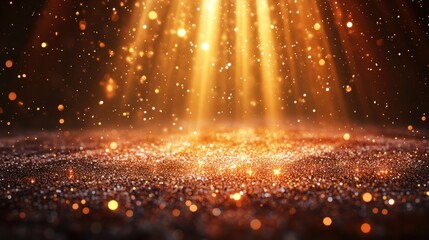 A magical sparkles background with glowing particles and fantasy feel