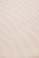 Plakat Texture of soft white beach sand surface