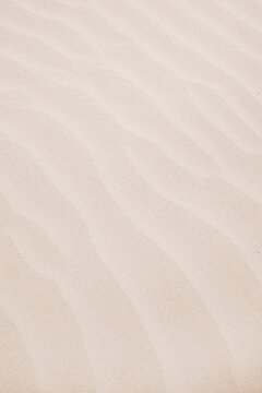 Texture of soft white beach sand surface