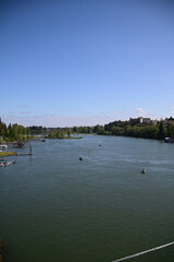 river and boats