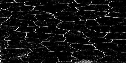 high-resolution grunge texture featuring a distressed black background with visible dust, scratches, and subtle cracked wall effects. The texture should have an aged, worn-out look.