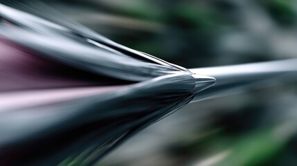 Abstract flowing shapes