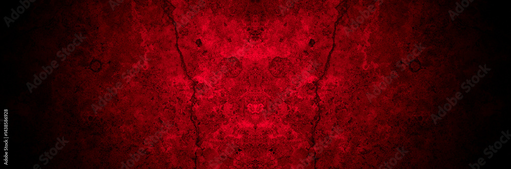 Poster old wall texture cement black red background abstract dark color design are light with white gradien