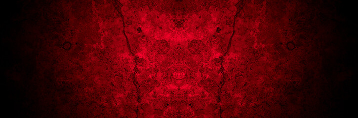 Old wall texture cement black red  background abstract dark color design are light with white gradient background.