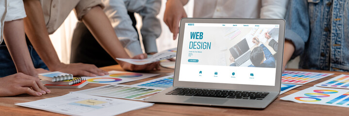 Website design software provide brisk template for online retail business and e-commerce