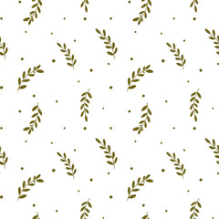 Seamless floral pattern on light background. Background in small flowers for textiles, fabrics, cotton fabric, covers, wallpaper, print, gift wrapping, postcard, scrapbooking. 