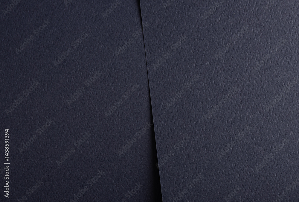 Leinwandbilder paper texture with dark blue tone, clean matte surface and perforated geometric line overlay, premiu
