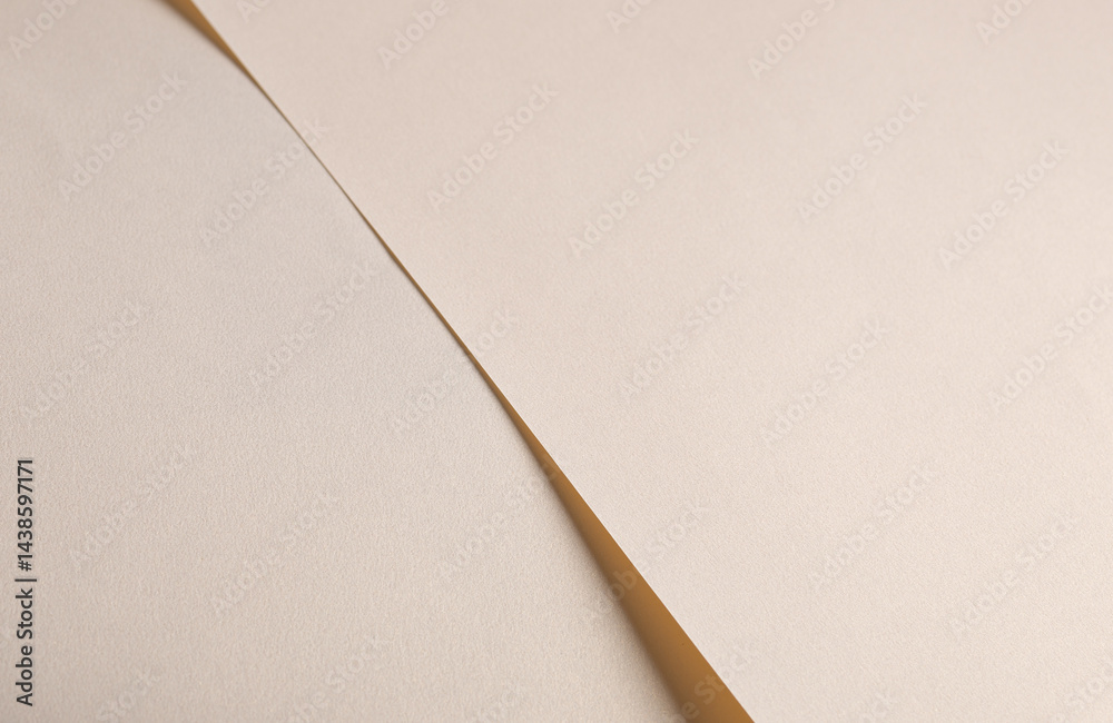 Poster soft beige paper texture with light gold and champagne tones, glossy finish with shimmering sparkle,