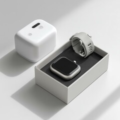 Innovative Healthtech Wearable Device Packshot