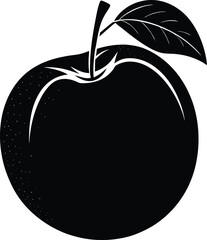 vector illustration of an apple