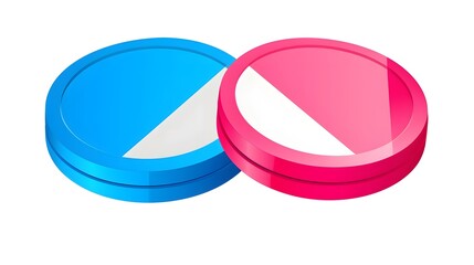 Professional flat design vector icon for payment collection connector in colorful style