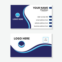 Corporate Identity Business Card with Clean Layout.